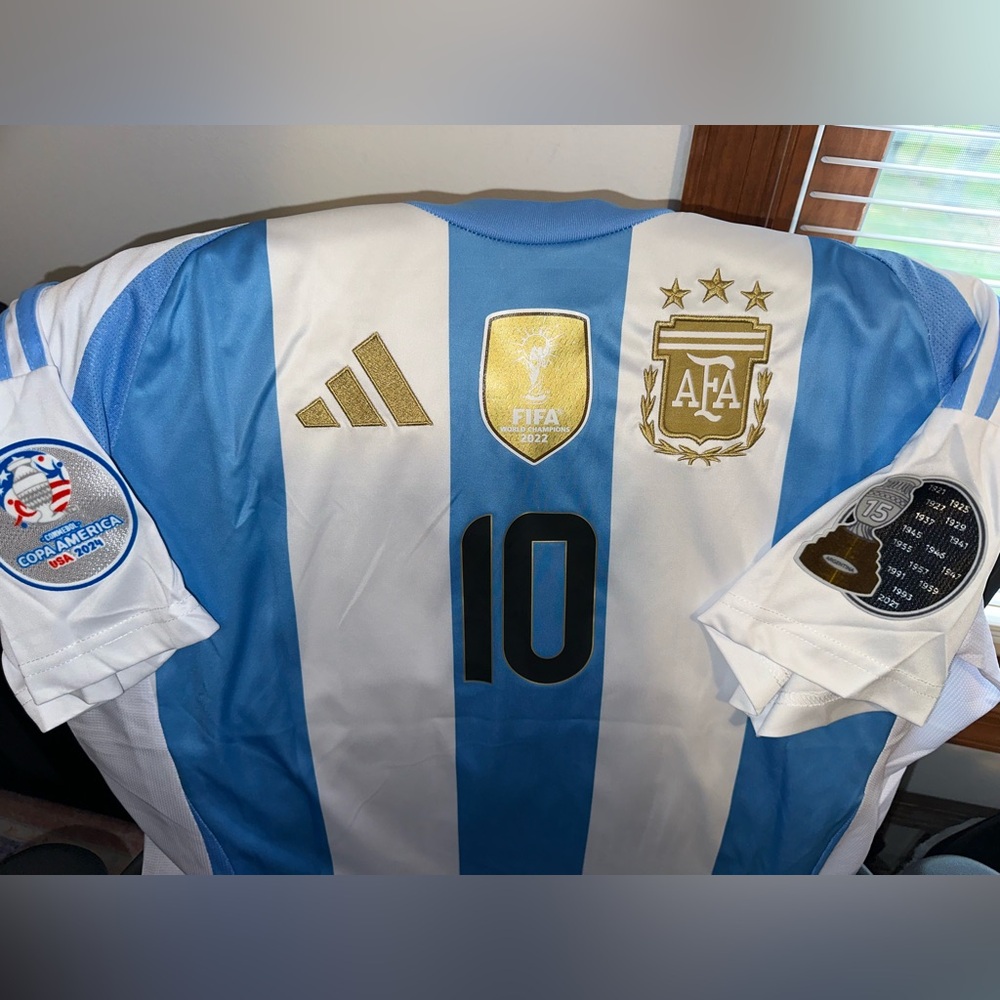 Copa America Argentina Messi Jersey